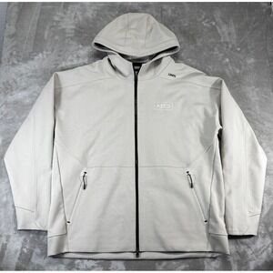 UNRL Apex Full-Zip Hoodie Mens 2XL Stone Excellent Performance Techwear Jacket